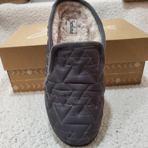 NEW ZODIAC Womens Preston Slipper Smoke grey size 6 M - Picture 7 of 9